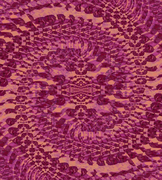 Безшовний спіральний орнамент рожевий фіолетовий фіолетовий — стокове фото