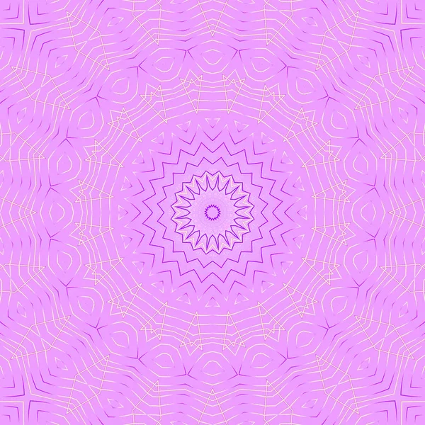 Abstrato redondo ornamento estrela violeta roxo bege — Fotografia de Stock