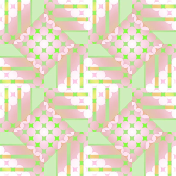 Bezszwowe zaznaczone wzór różowy fioletowy zielony miętowy pomarańczowy biały — Zdjęcie stockowe
