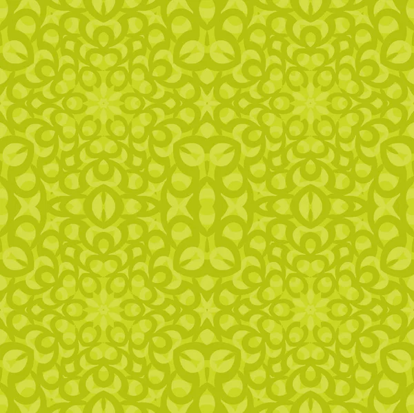 Seamless oval pattern lemon lime green — Stock Photo, Image