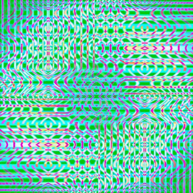 Karmaşık desen çok renkli wiggly çizgili ortalanmış