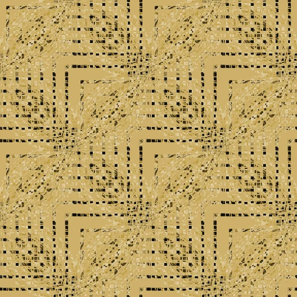 정기적인 원활한 복잡 한 지그재그 패턴 베이 지 갈색 대각선 — 스톡 사진