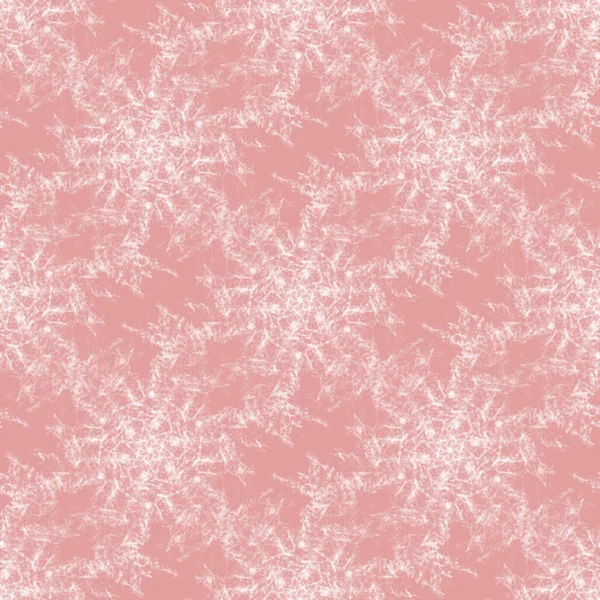 Regelbundna Geometriska Sömlös Bakgrund Abstrakt Vit Blommor Rosa Delikat Och — Stockfoto