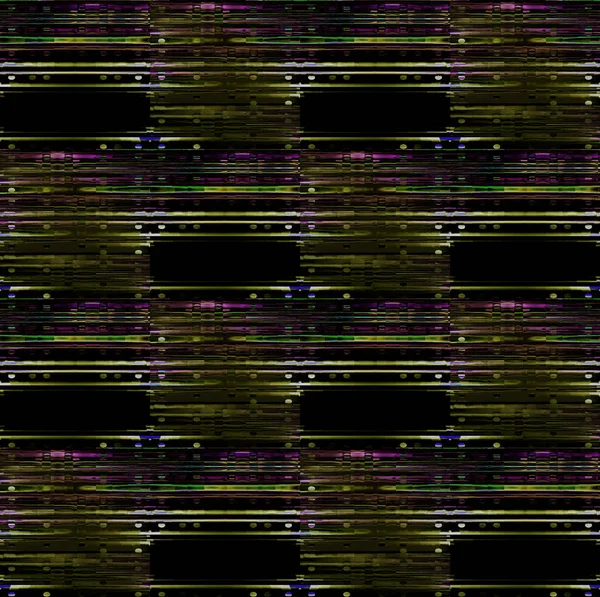 Absztrakt Geometriai Sötét Háttér Előtt Vízszintesen Futurisztikus Csíkok Ellipsziseket Minta — Stock Fotó