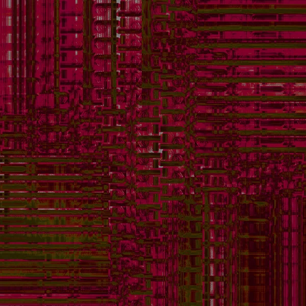 Abstracte Geometrische Achtergrond Ingewikkelde Strepen Patroon Donker Rood Bruin Olijf — Stockfoto