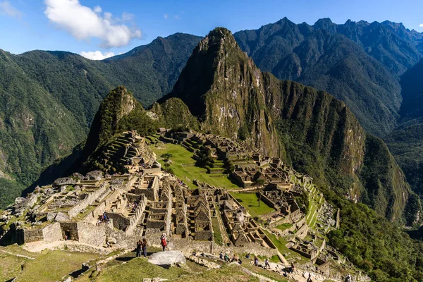 Machu Picchu görünümünü