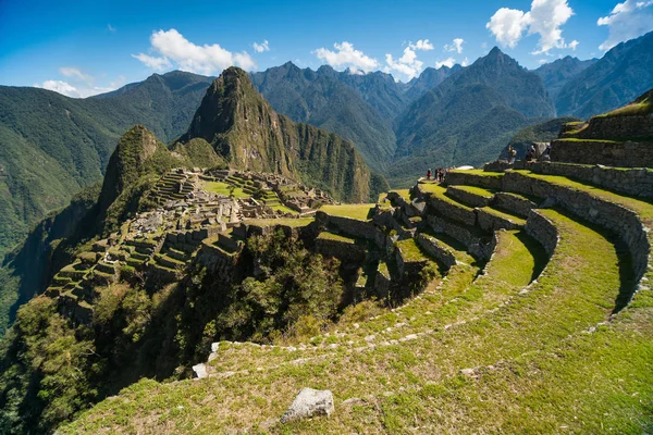 Machu Picchu görünümünü