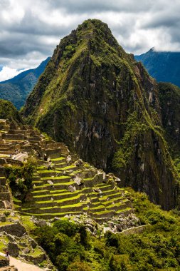 Machu Picchu görünümünü