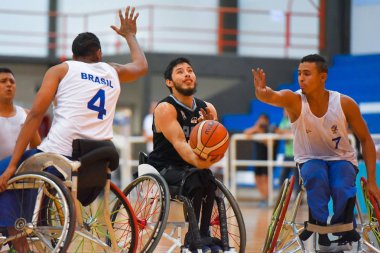 Tekerlekli sandalye basketbol oyunu