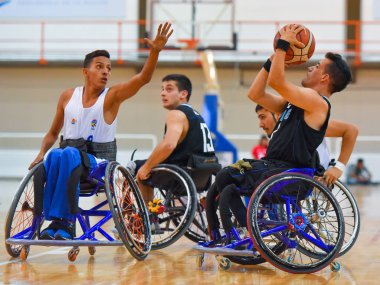 Tekerlekli sandalye basketbol oyunu