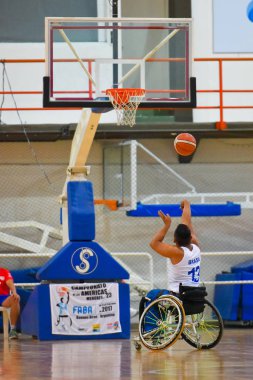 Tekerlekli sandalye basketbol oyunu