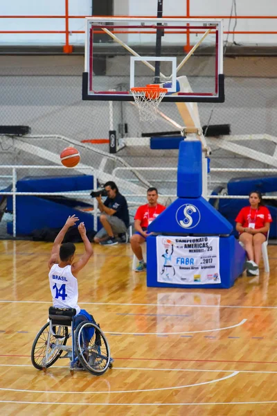 Silla de ruedas de baloncesto juego — Foto de Stock