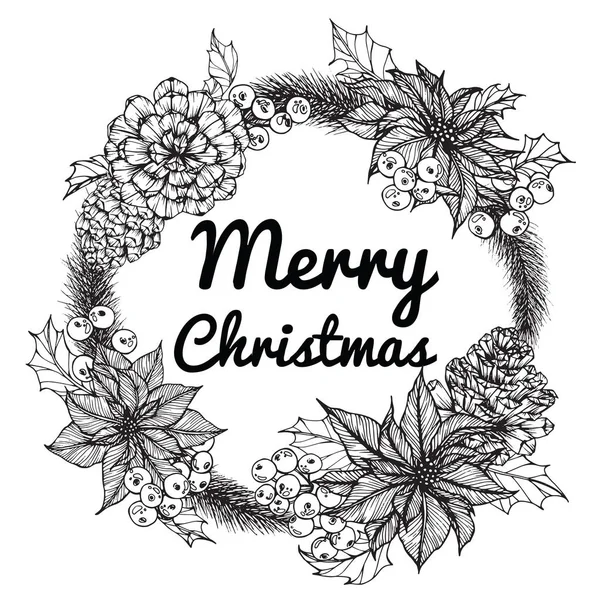 Çelenk neşeli Christmas'day için. 