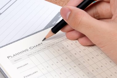 Proje planı kavramları. Boş iş planlama çizelgesi formu.