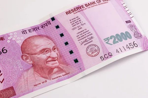 2000 Rupie, neue indische Währung veröffentlicht am 9. November 2016. — Stockfoto