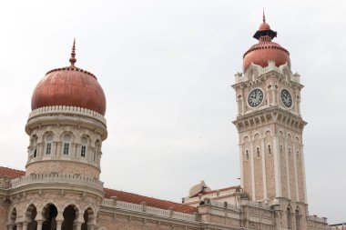 Sultan Abdul Samad bina Kuala Lumpur, Malezya. Meşhur Mekanlar ve Kualum Lumpure, Malezya'da ziyarete bina.