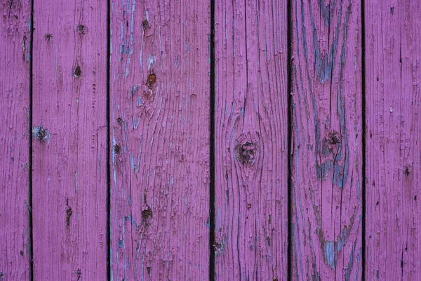 Wooden Background Made Vertical Planks Vibrant Pink Peeled Grunge Surface — Stock Photo, Image