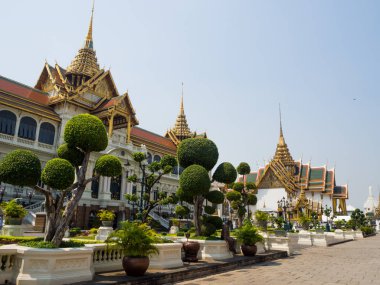 Grand Palace ve Wat Phra Kaew Tapınağı, Bangkok, Tayland