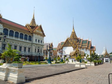 Grand Palace ve Wat Phra Kaew Tapınağı, Bangkok, Tayland