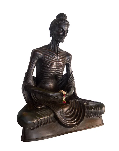 Buddha ile Mermer Tapınak içinde (Wat Benchamabophit), görüntü
