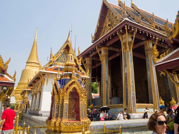 GRAND PALACE & WAT PHRA KAEW Temple, Bangkok, Tailândia — Fotografia de Stock