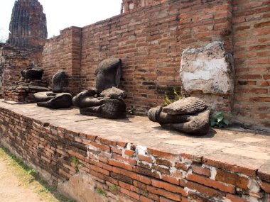 Buda Wat Mahatat, Ayutthaya, kalıntıları