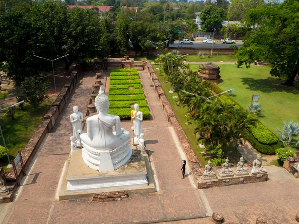 Wat Yai Chaimngkol, Ayutthaya — Foto de Stock