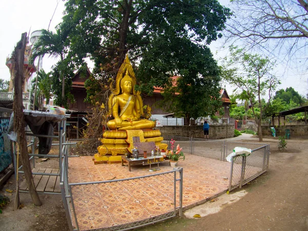 Wat Bang Kung en Amphawa — Foto de Stock