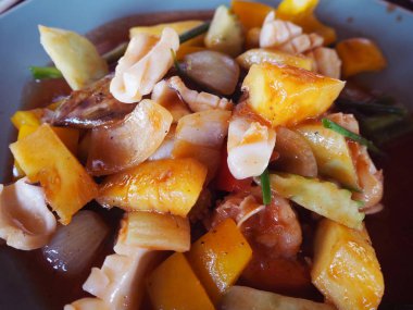 tatlı ve ekşi Seafoods, Tay gıdalar