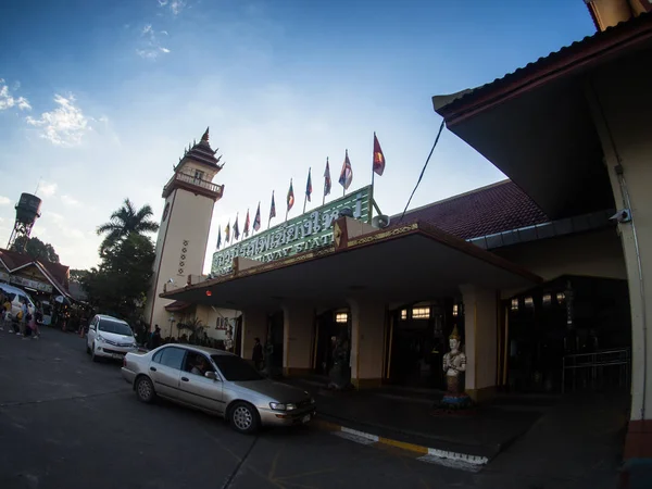 Estación de tren en Chiangmai, al norte de Tailandia — Foto de Stock