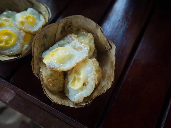 Goreng telur dan dipanggang Savory — Stok Foto