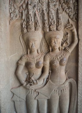 Angkor Wat, antik lanmark, Siem Reap, Kamboçya.