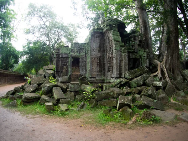 Castelo de Ta Prohm, Angkor Wat, Camboja — Fotografia de Stock