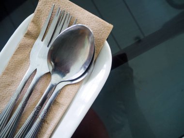 çatal - kaşık ve çatal