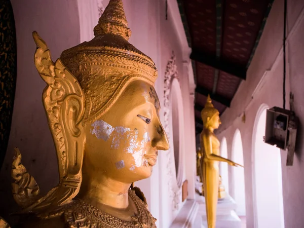 A buddha kép Phra Pathom Chedi, Thaiföld. — Stock Fotó