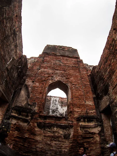 Rey Narai El Gran Palacio, Lopburi, Tailandia . —  Fotos de Stock