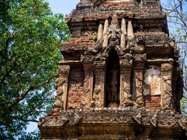 WAT Pa Sak, Chiang saen, Ch tapınakta 'Teak orman Manastırı'