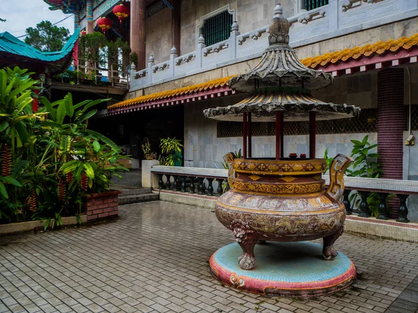 Krásy staré posvátné buddhistické Kek Lok Si Temple v Penan — Stock fotografie