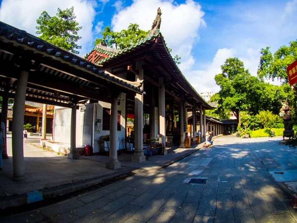 Liu-rong-si, Pagode, Temple des Six Banyans, Guangzhou C — Photo