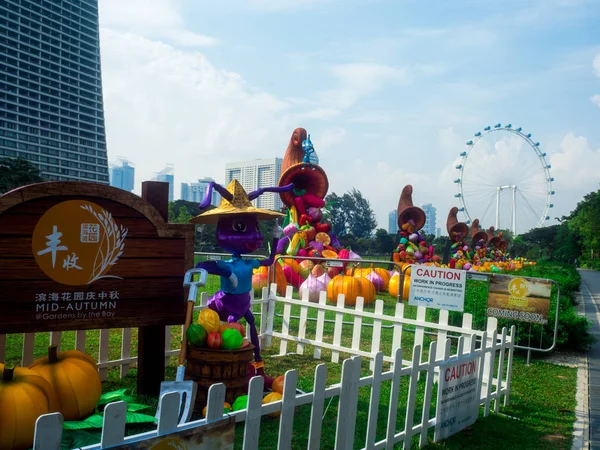 Jardins na Baía, Singapura SEP 2017 — Fotografia de Stock