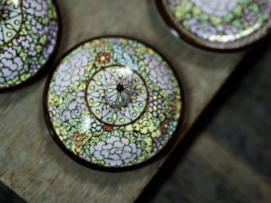 Geleneksel Tayland Benjarong, seramik, Tayland