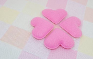 tatlı aşk arka plan üzerinde pastel pembe kalp