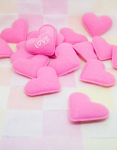 甘い lov にパステル ピンクのハート — ストック写真