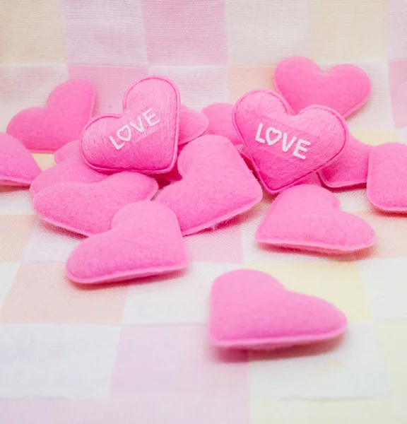 pastel pink heart on sweet lov