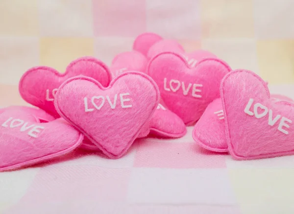 pastel pink heart on sweet love