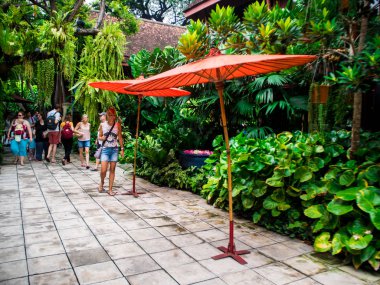 Jim Thompson Evi Bangkok, Tayland, Ekim 9 müzesidir