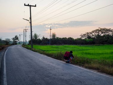 Sabah saat doğa ile