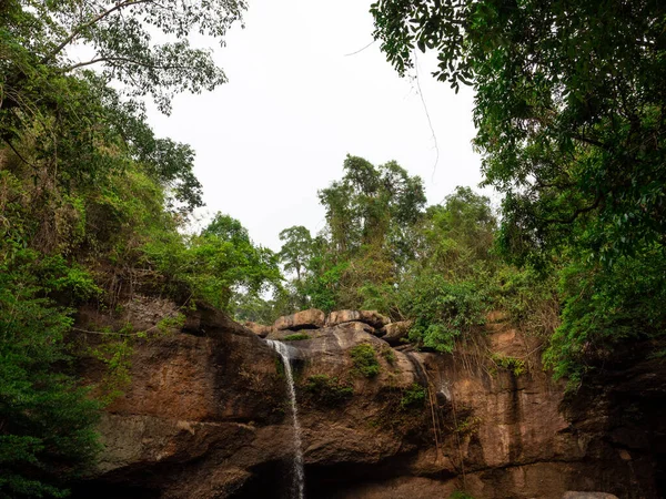 Haew Suwat Waterfall Khao Yai National Park Thailand April 2019 — Stock Photo, Image