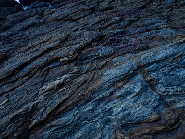 Rocky Strand Mönster Bakgrund Naturlig Bakgrund Och Tapeter — Stockfoto