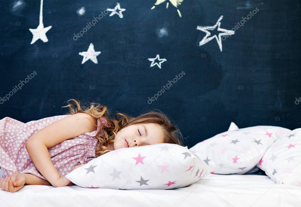 Young child sleeping